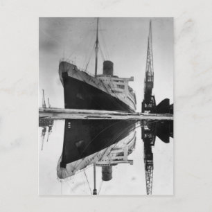 Die RMS Queen Mary Postcard Collection Postkarte