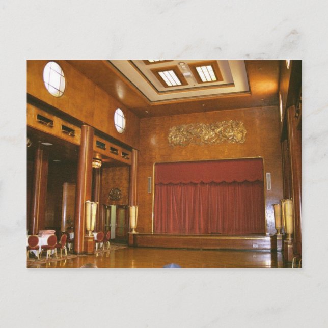 Die RMS Queen Mary Postcard Collection Postkarte (Vorderseite)