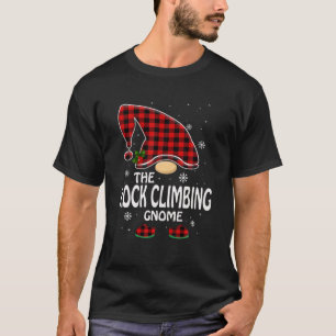 Die Rock Climbing Gnome Matching Family Group Chri T-Shirt