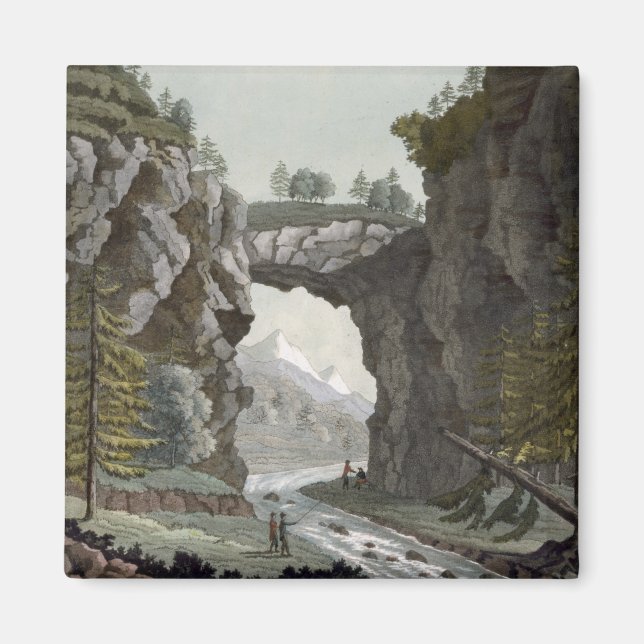 Die Rockbrücke, Virginia, von 'Le Costume Ancien Magnet (Vorne)