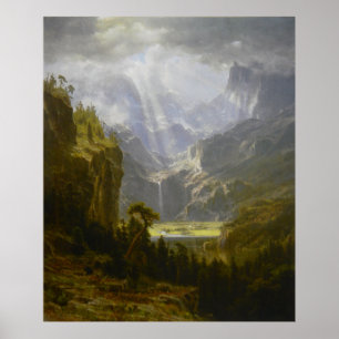 Die Rocky Mountains, Lander's Peak (1863) Poster