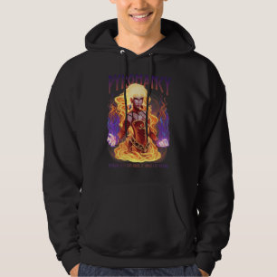 Die Rolle des Magierspielers beim RPG-Spiel Hoodie