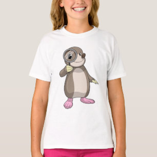 Die Rolle mit dem Zierglas T-Shirt