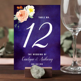 Die Romantik der blühenden Hochzeitskollektion Einladung