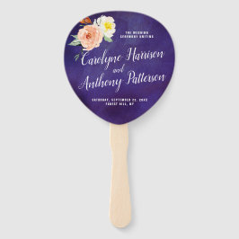 Die Romantik der blühenden Hochzeitskollektion Fächer