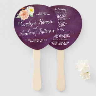 Die Romantik der blühenden Hochzeitskollektion Fächer