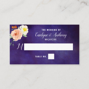 Die Romantik der blühenden Hochzeitskollektion Platzkarte
