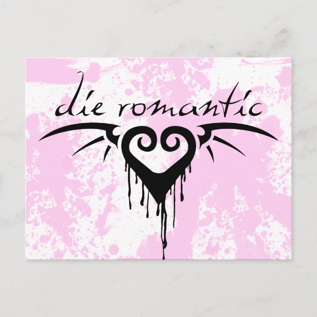 die Romantik Postkarte (Vorderseite)