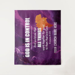 Die Römer 8:28 ALLE DINGE ARBEITEN MIT DER Kirche Wandteppich