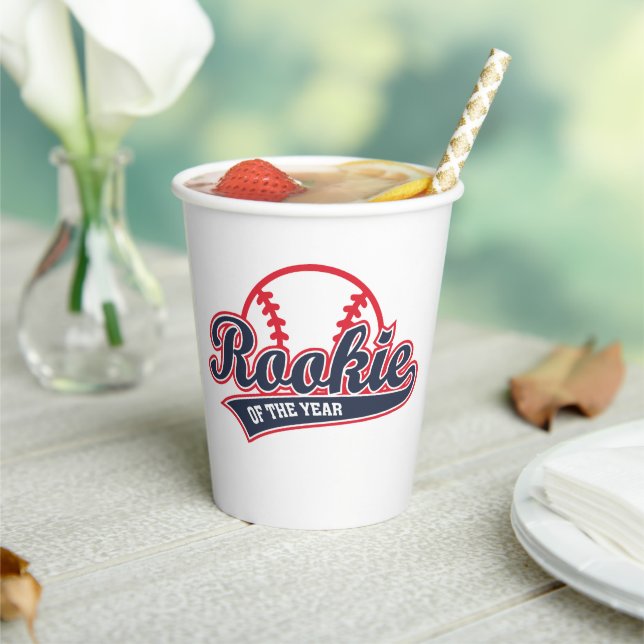 Die Rookie des Jahres Pappbecher (In Situ)