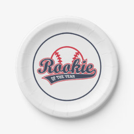 Die Rookie des Jahres Pappteller