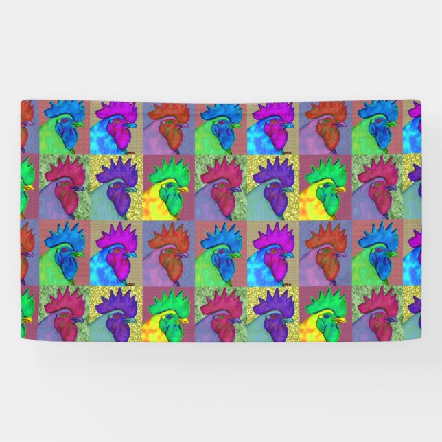 Die Rooster sind wild geworden! Banner (Horizontal)