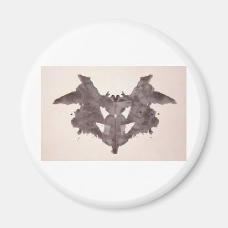 Die Rorschach-Prüfklotz-Platte 1 Bat, Moth Magnet
