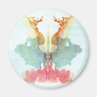 Die Rorschach-Prüfklotz-Platte 9 Mensch Magnet