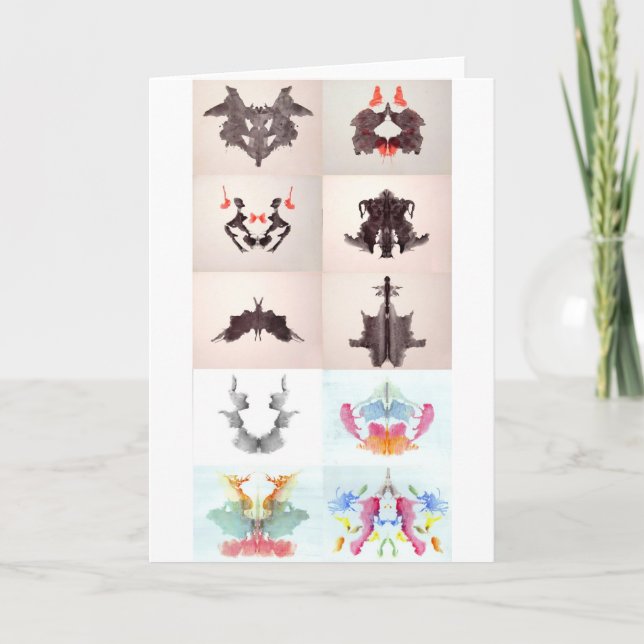 Die Rorschach-Prüftinte blockiert alle 10 Teller 1 Karte (Vorderseite)