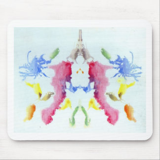 Die Rorschach Test-Tinte befleckt Krabben-Hummer Mousepad