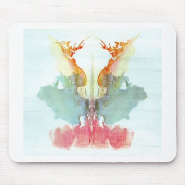 Die Rorschach Test-Tinte befleckt Menschen der Mousepad (Vorne)