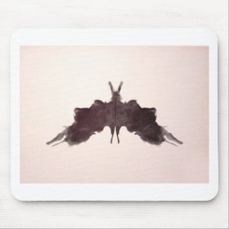 Die Rorschach Test-Tinte befleckt Schläger-Motte Mousepad