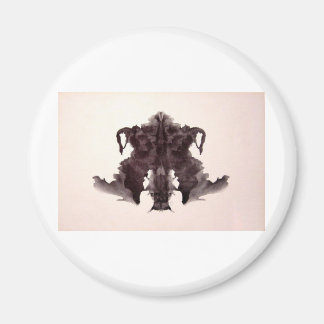Die Rorschach-Testfarben Blocks Plate 4 Tierhaut Magnet