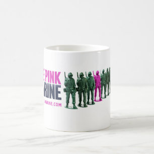 Die rosa Marinekaffeetasse Kaffeetasse
