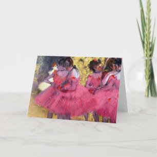 Die rosa Tänzerinnen, Vor dem Ballett von Edgar De Karte