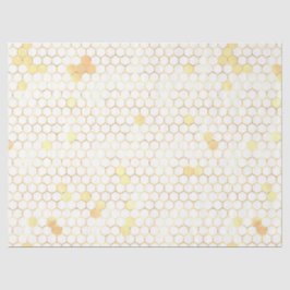 Die rosa und goldene Bienenreihe - Design 6 Seidenpapier