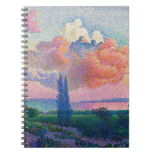Die rosa Wolke, Gemälde von Henri-Edmond Cross Notizblock