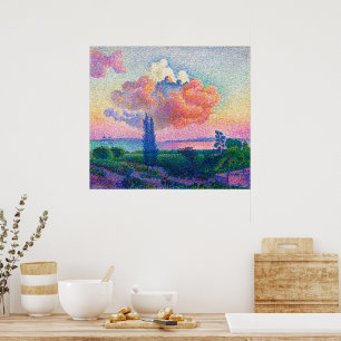 Die rosa Wolke Henri Edmond Cross Poster