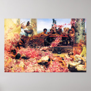 Die Rose des Heliogabalus-Posters Poster