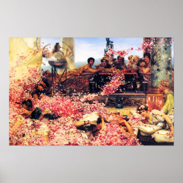 Die Rose des Heliogabalus-Posters Poster (Vorne)