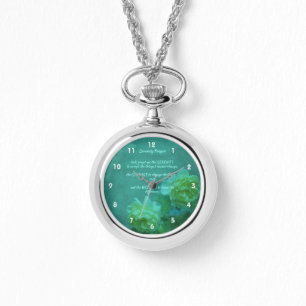 Die Rose des Stillen Gebets Inspiration Armbanduhr