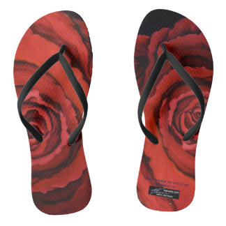 "Die Rose" drehte Flop von Rosanne Coty Flip Flops