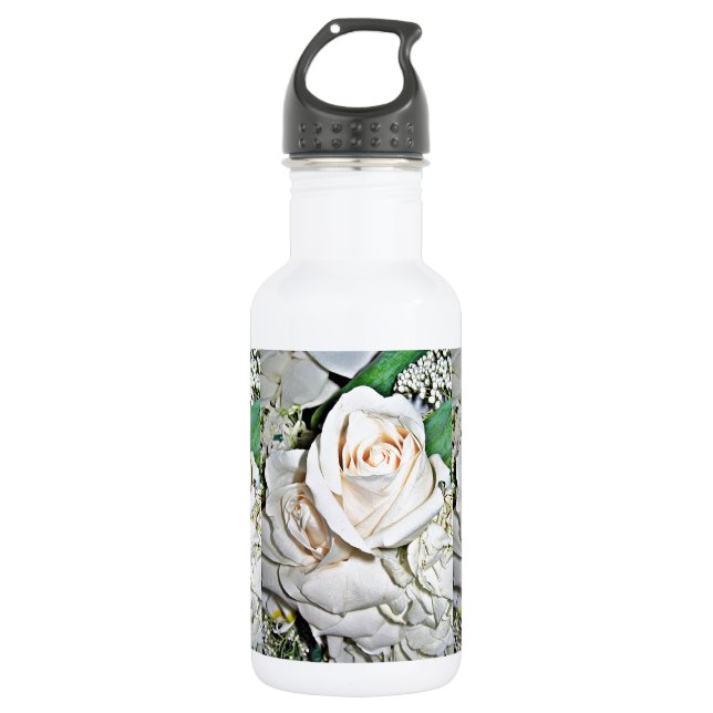 Die Rose_ Trinkflasche (Vorderseite)