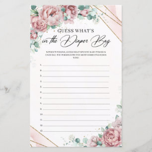 Die Rose von Boho erröten raten, was in der Windel