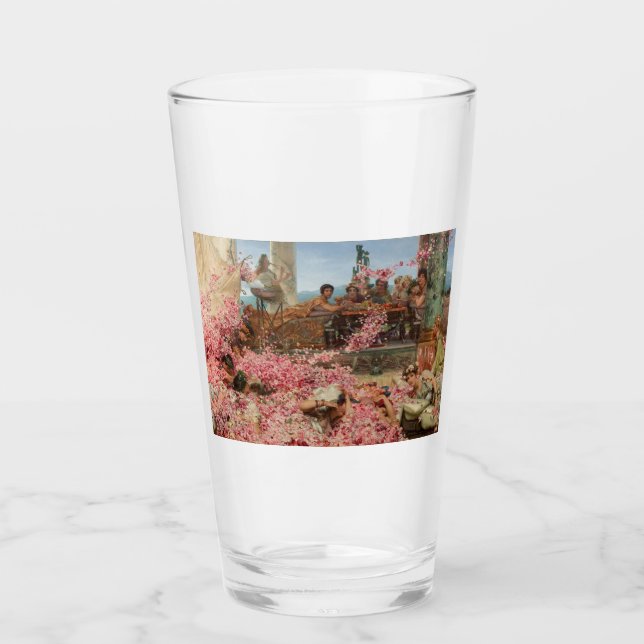 Die Rose von Heliogabalus (antiker römischer Luxus Glas (Vorderseite)