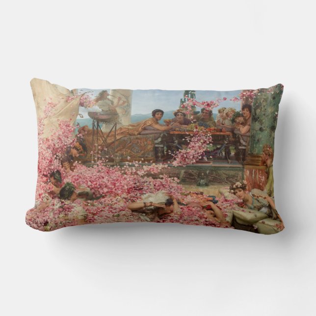 Die Rose von Heliogabalus (antiker römischer Luxus Lendenkissen (Vorderseite)