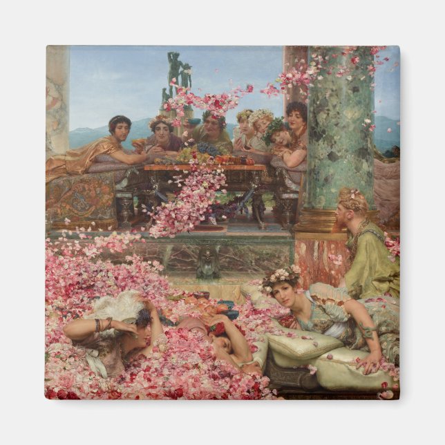 Die Rose von Heliogabalus (antiker römischer Luxus Magnet (Vorne)