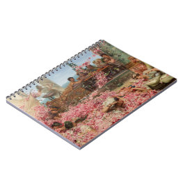 Die Rose von Heliogabalus (antiker römischer Luxus Notizblock