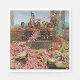 Die Rose von Heliogabalus (antiker römischer Luxus Serviette