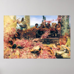 Die Rose von Heliogabalus von Lawrence Alma-Tadema Poster