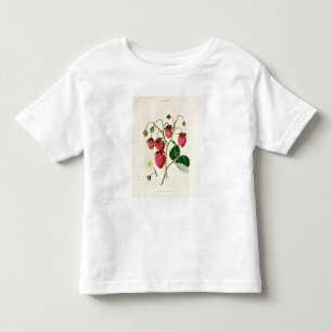 Die Roseberry Erdbeere, graviert durch Watte Kleinkind T-shirt