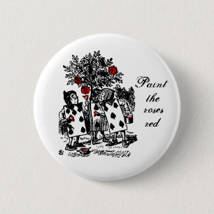 Die Rosen rot malen Button