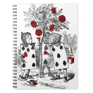 Die Rosen rot malen Notizblock