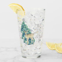 Die Rosenhirsche tanzt durch den Schnee