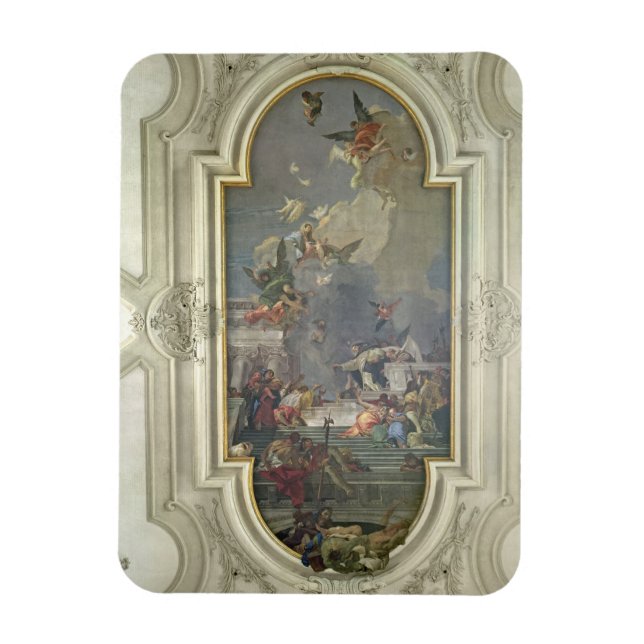 Die Rosenkranzinstitution von St. Dominic (fres Magnet (Vertikal)