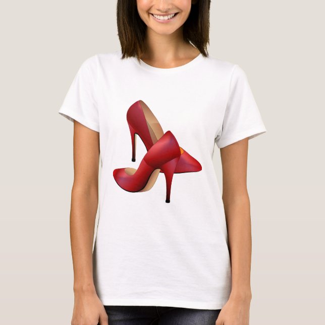 Die Rot Schuhe T-Shirt (Vorderseite)