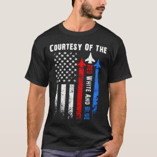 Die Rot Weiß Und Blau 4. Juli Patriotisch T-Shirt