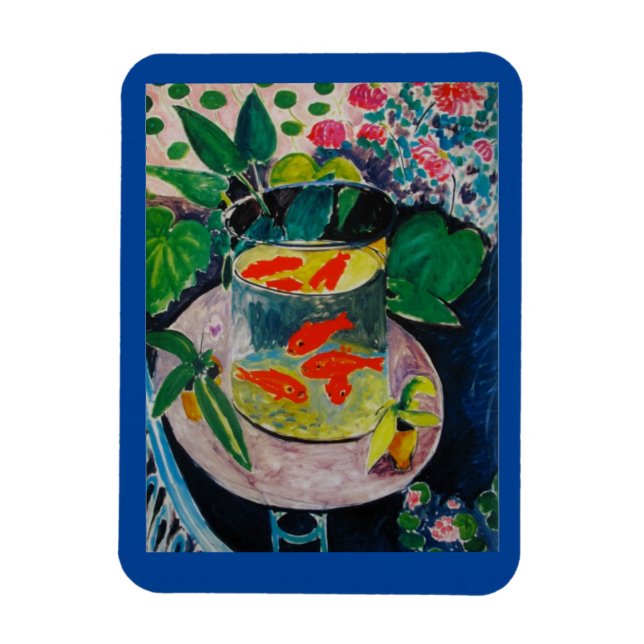Die rote Fische von Matisse Magnet (Vertikal)