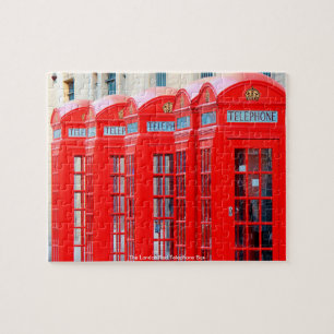 Die Rote Londoner Telefonbox Puzzle