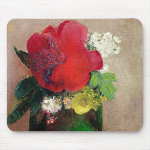 Die rote Mohnblume Mousepad